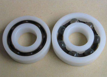 Roulements à billes simples en plastique de coup d'oeil de haute précision d'incidences de POM